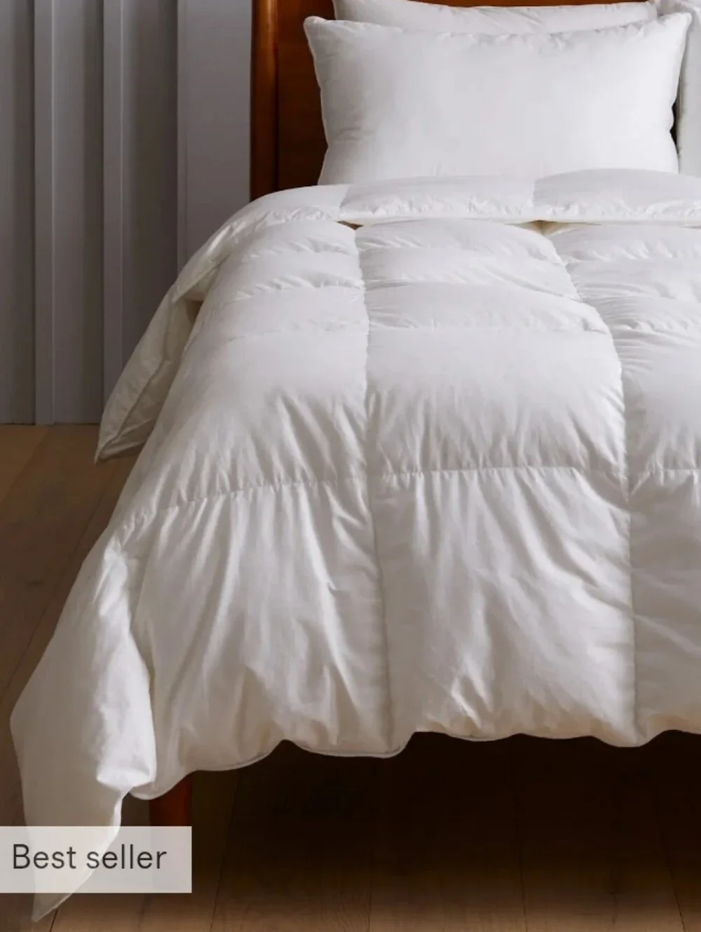 Quince Luxe Goose Down Comforter - white